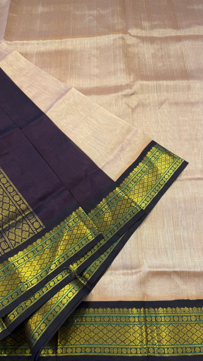 HANDLOOM KANCHIPURAM SILK COTTON (KSC161)