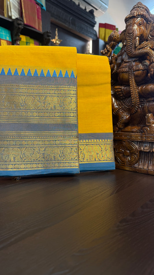 Kanchi Cotton Saree
