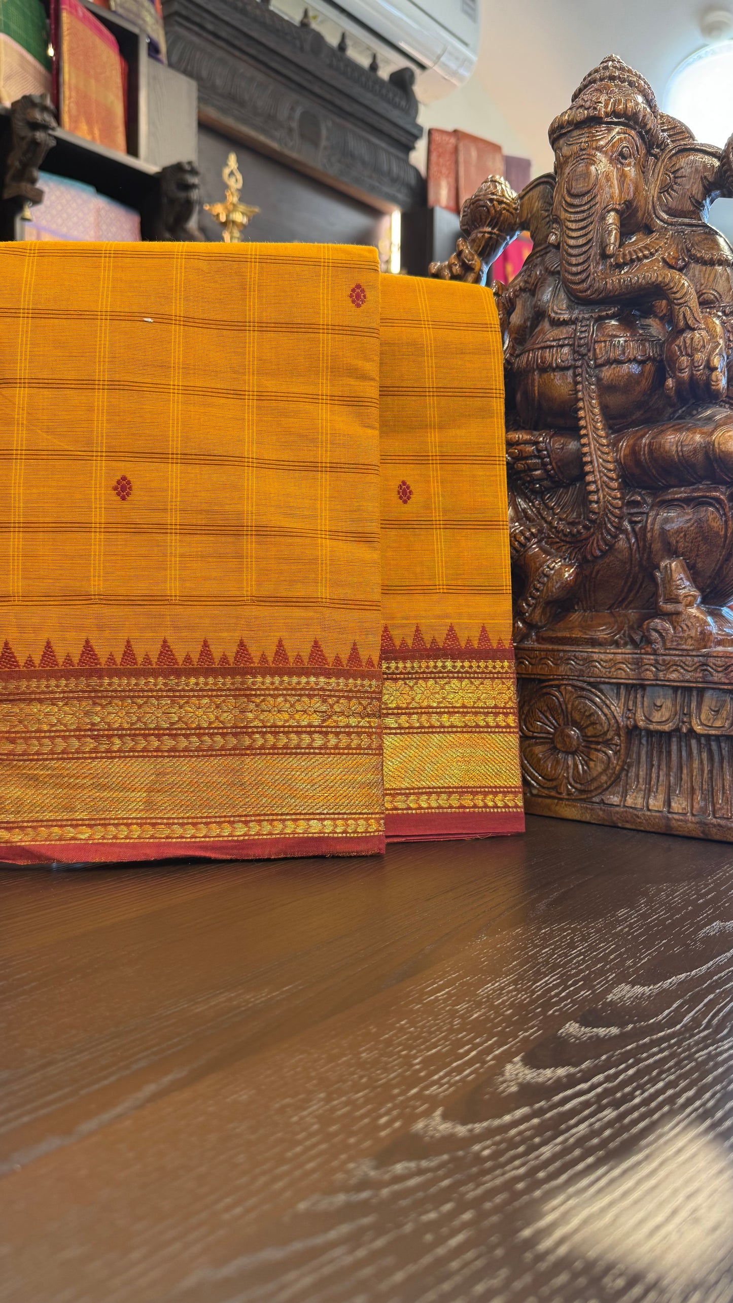 Kanchi Cotton Saree