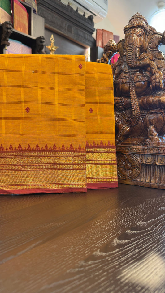 Kanchi Cotton Saree