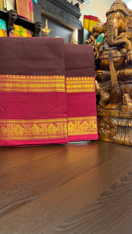 Kanchi Cotton Saree