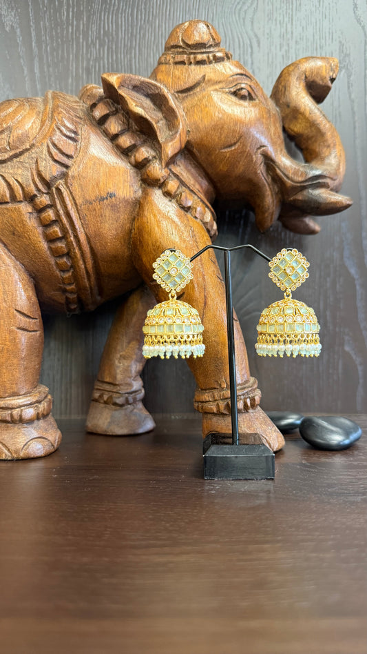 Pistachio Green Jhumka