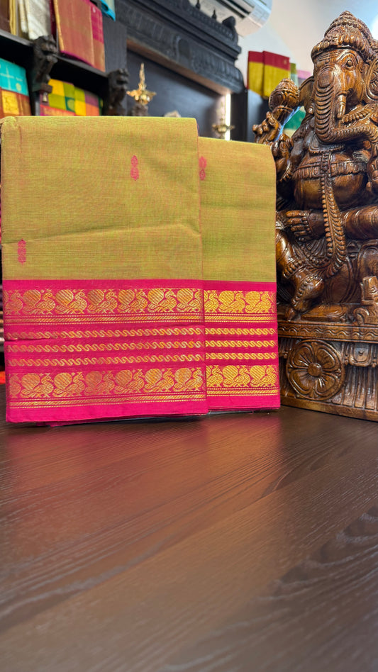 Kanchi Cotton Saree