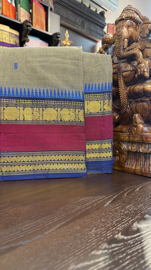 Kanchi Cotton Saree