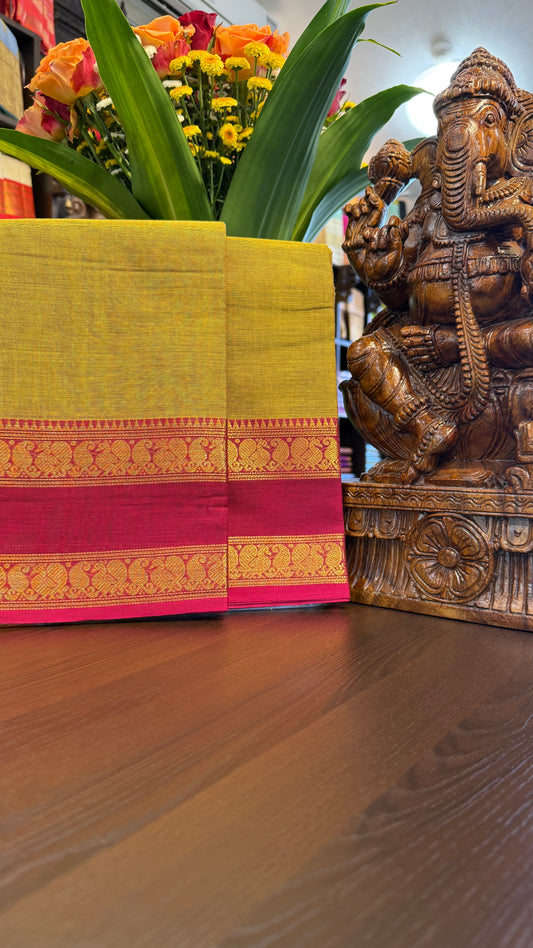 Kanchi Cotton Saree