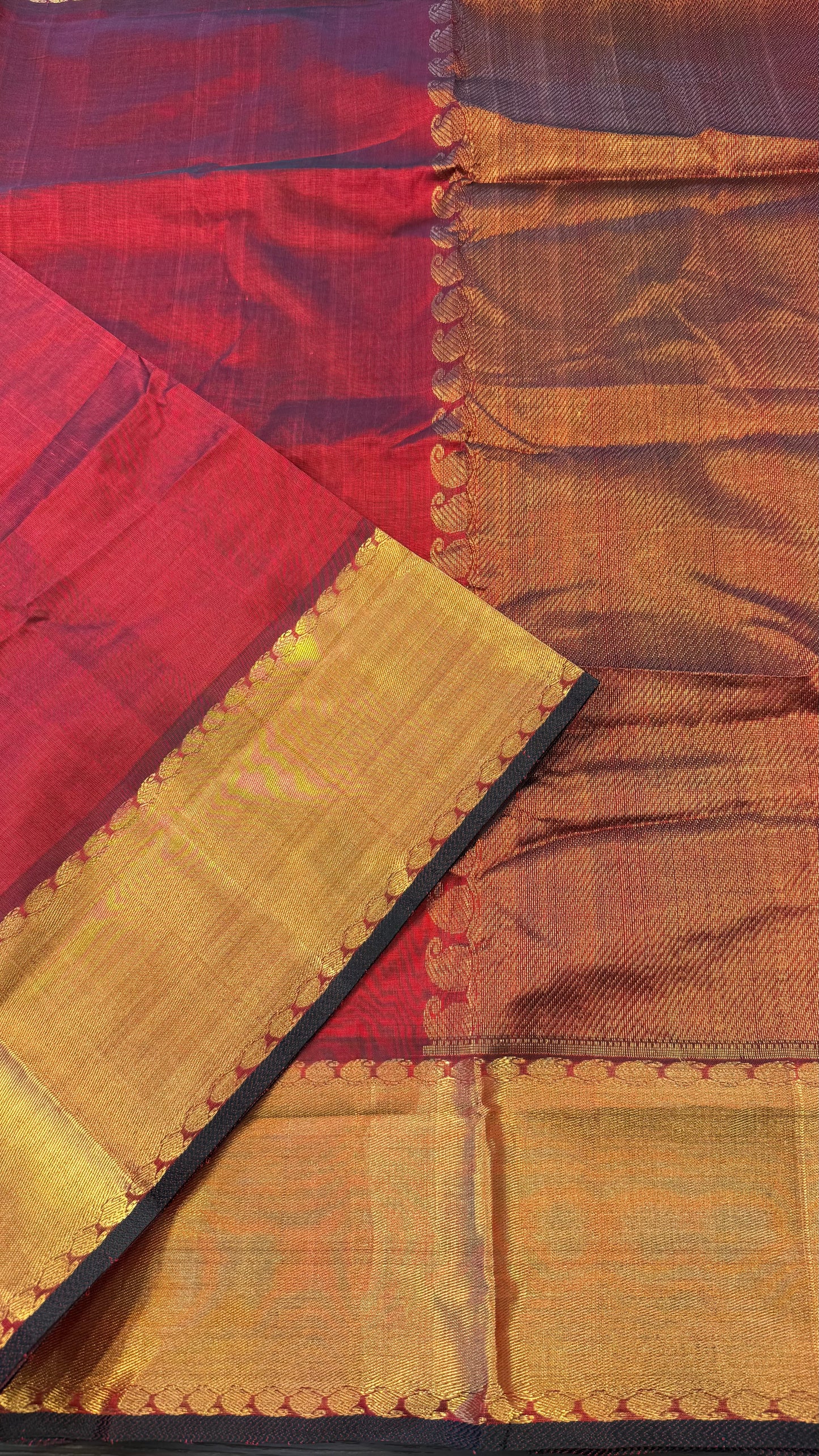 HANDLOOM KANCHIPURAM SILK COTTON (KSC199)