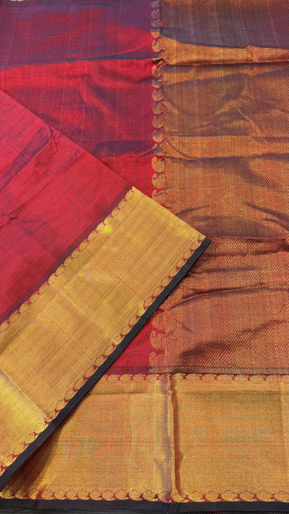 HANDLOOM KANCHIPURAM SILK COTTON (KSC199)