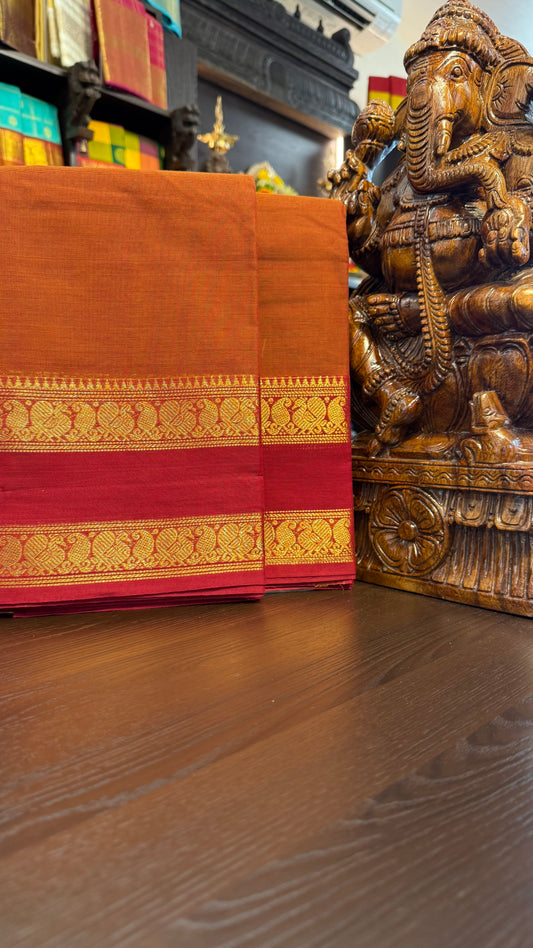 Kanchi Cotton Saree