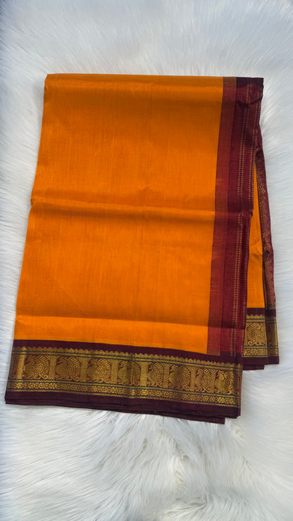 HANDLOOM KANCHIPURAM SILK COTTON (KSC182)