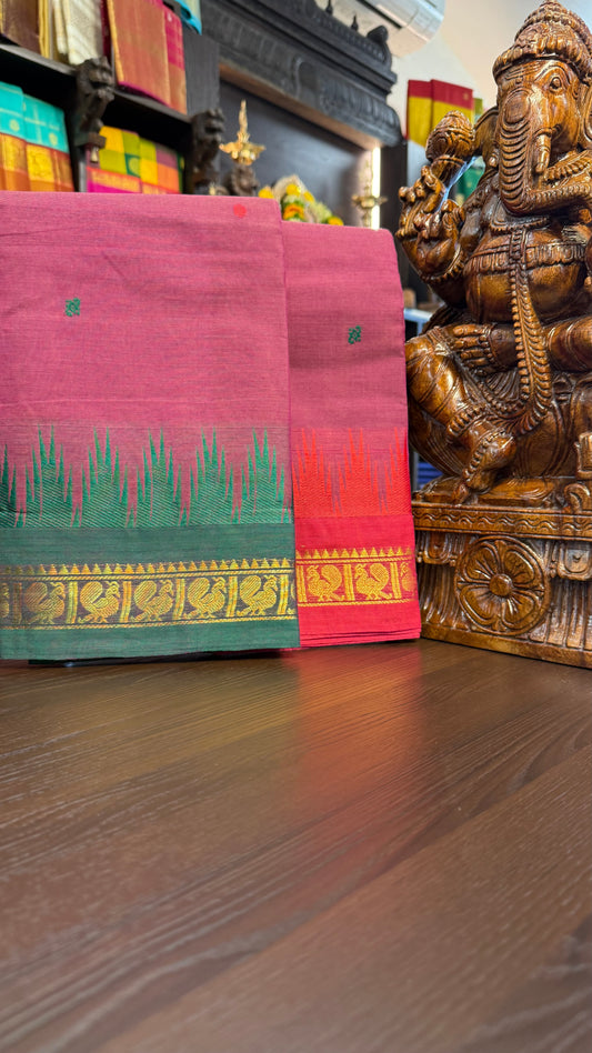 Kanchi Cotton Saree