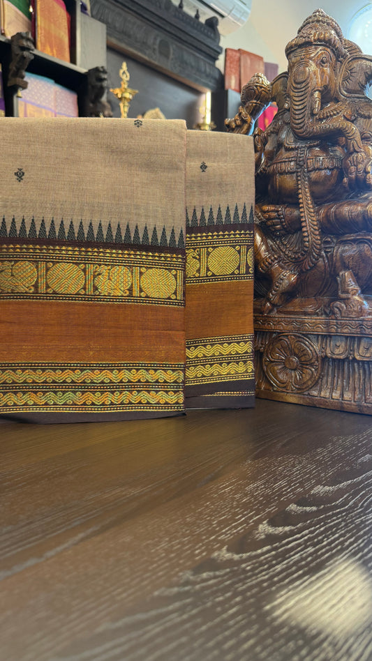 Kanchi Cotton Saree