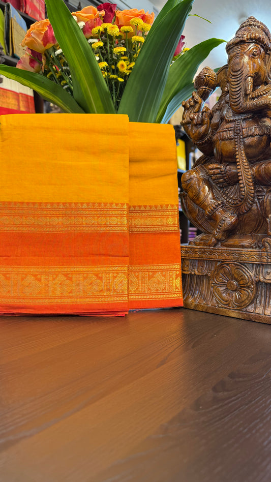 Kanchi Cotton Saree