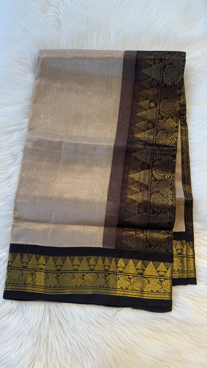 HANDLOOM KANCHIPURAM SILK COTTON (KSC201)