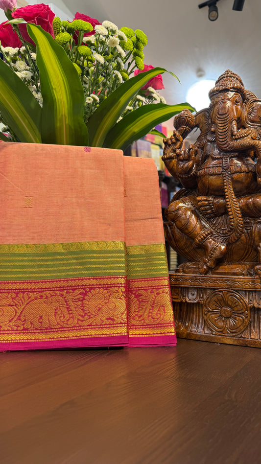 Kanchi Cotton Saree