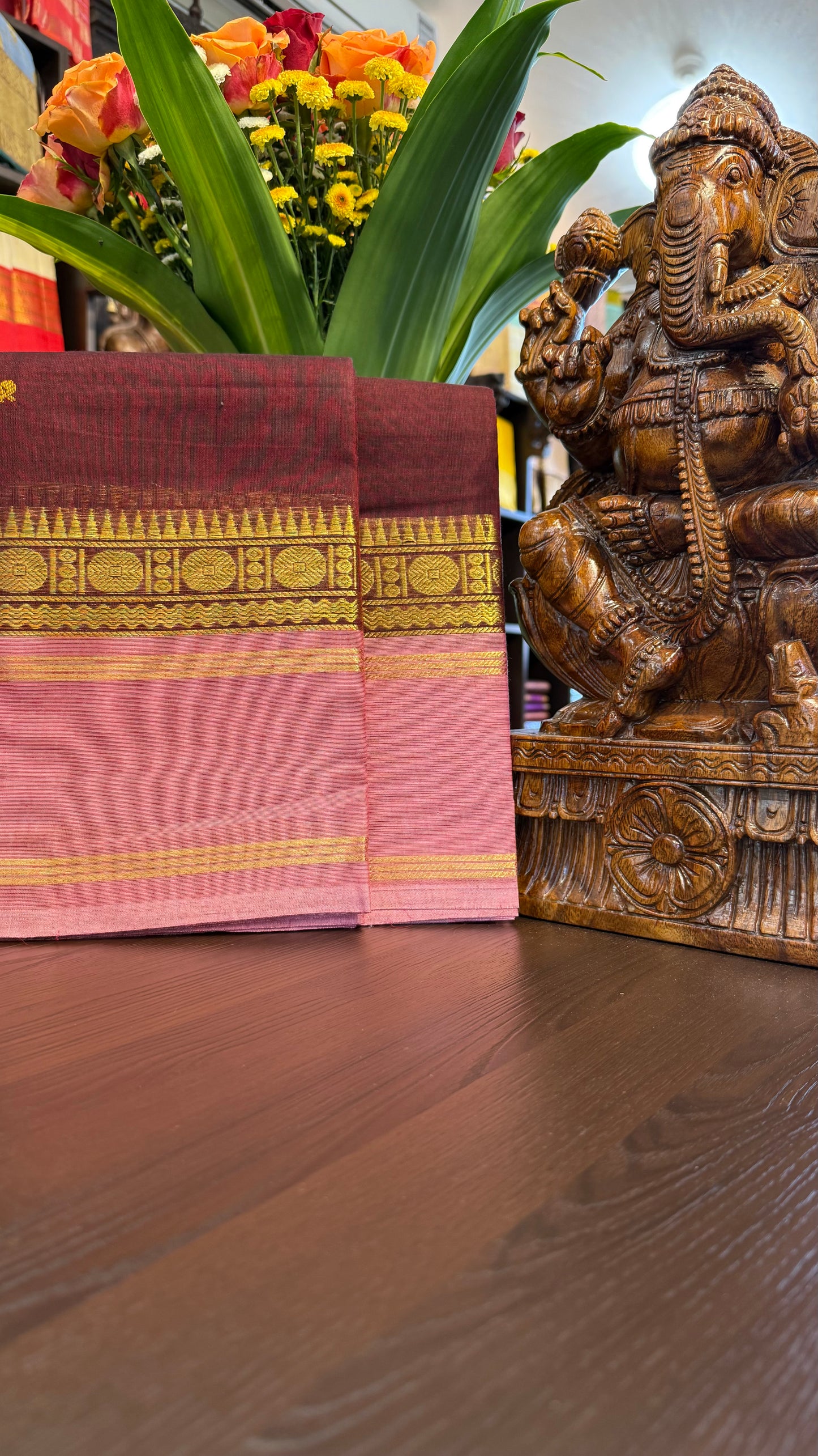 Kanchi Cotton Saree
