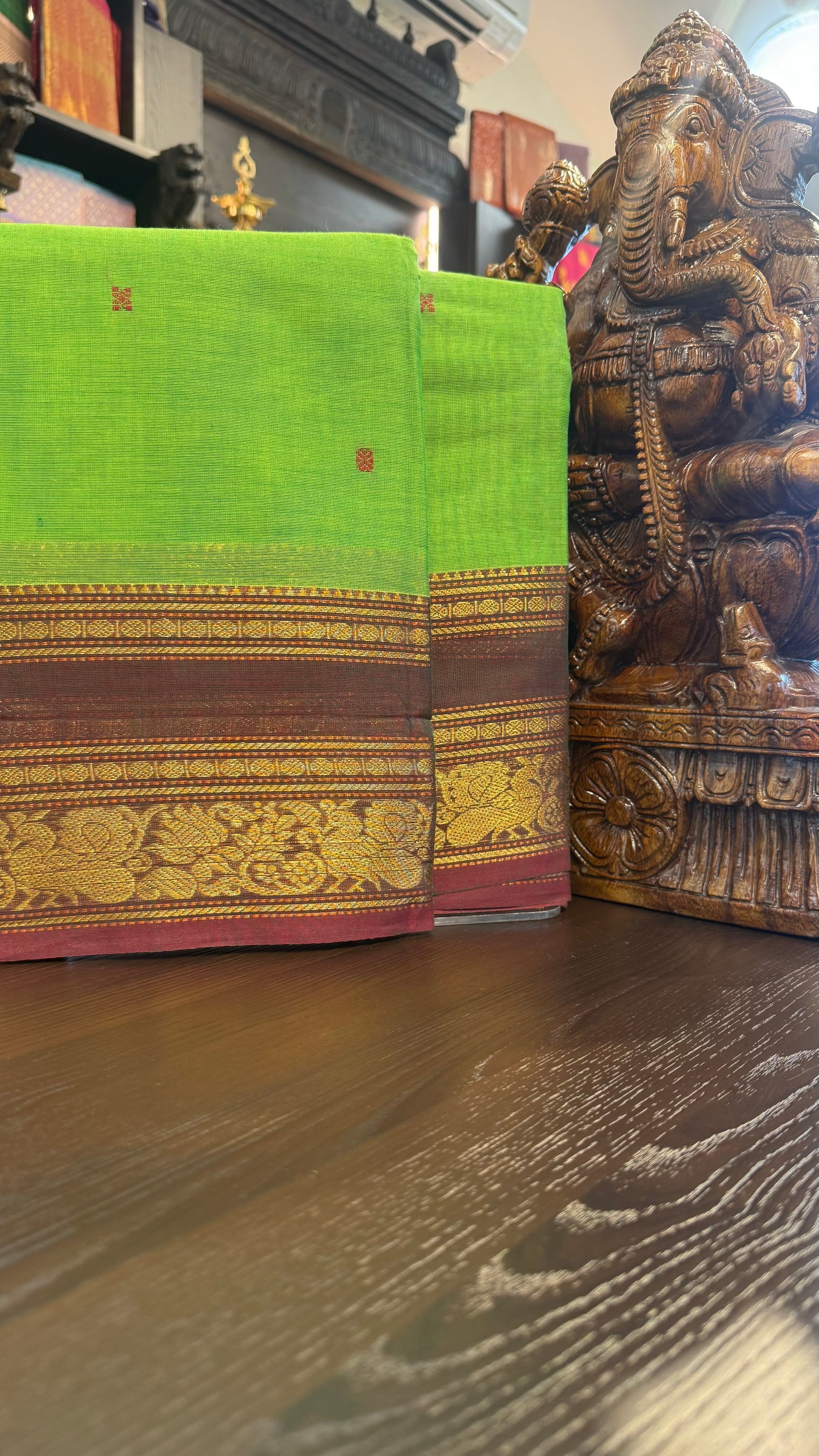 Kanchi Cotton Saree