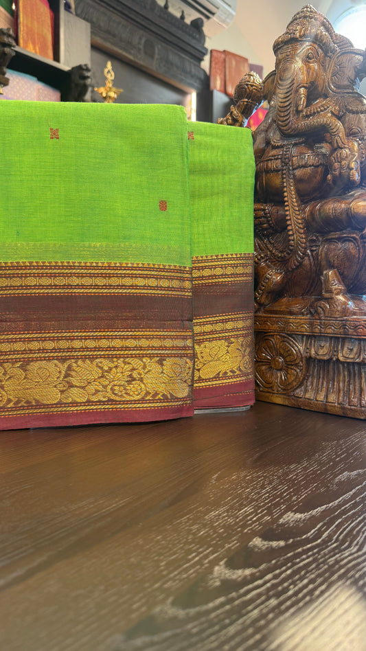Kanchi Cotton Saree