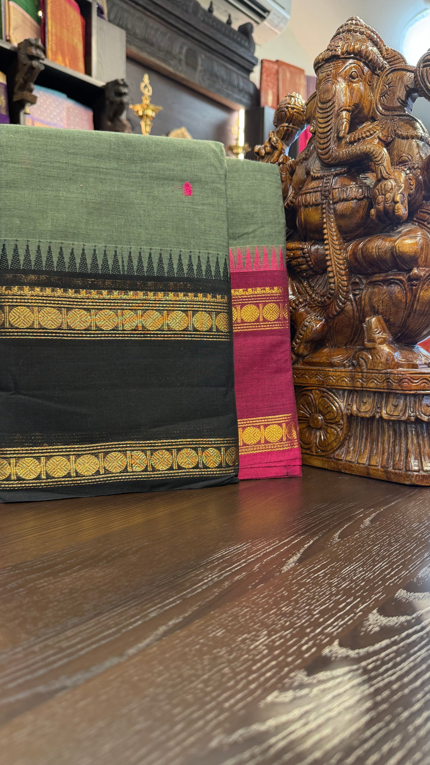 Kanchi Cotton Saree