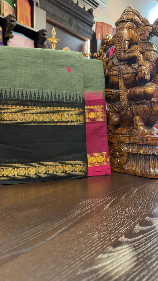 Kanchi Cotton Saree