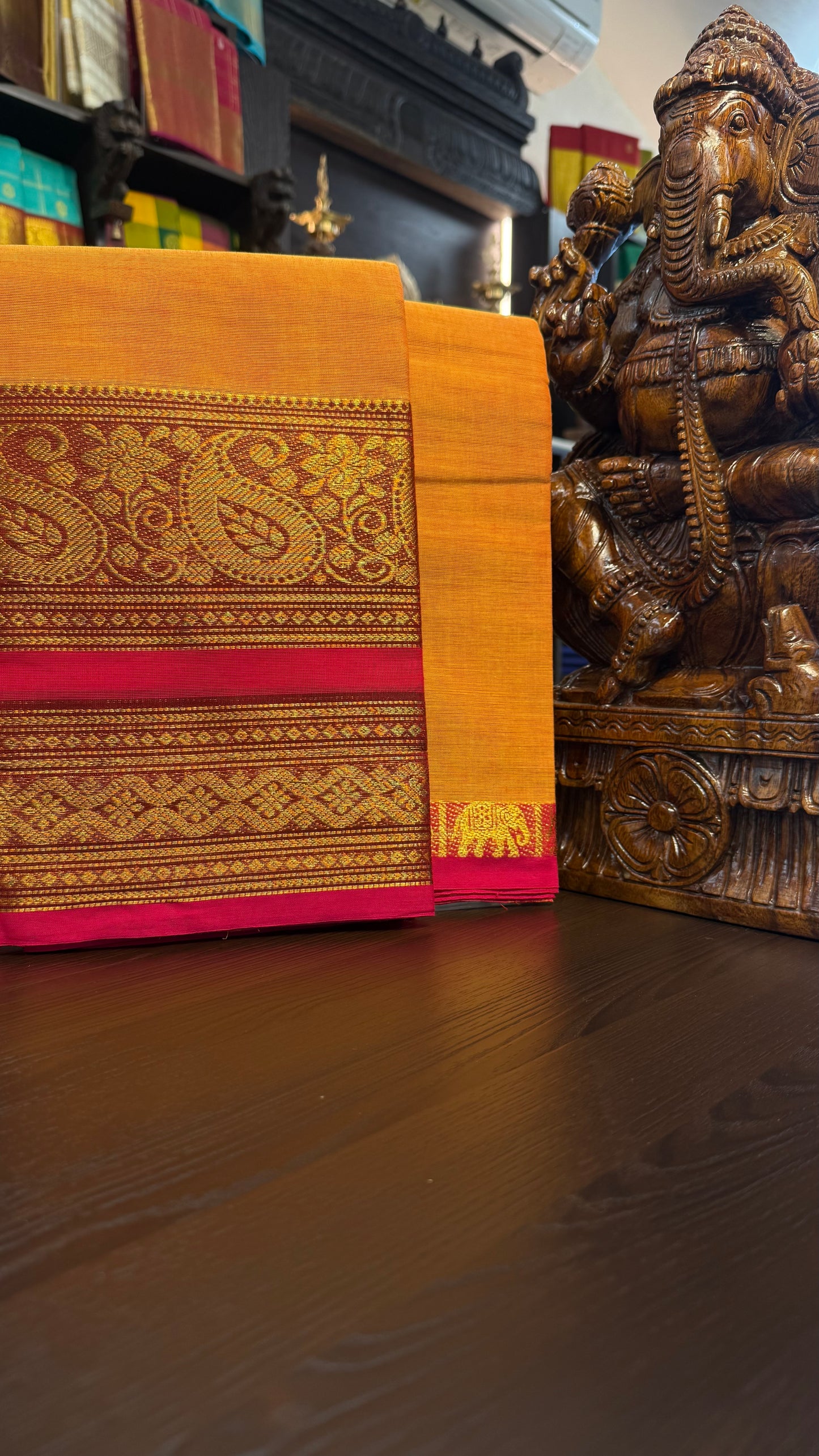Kanchi Cotton Saree