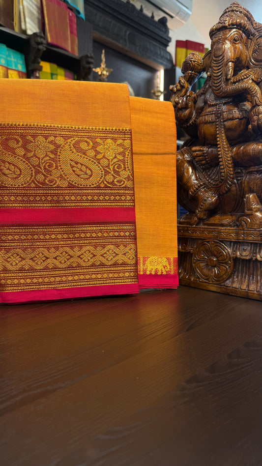 Kanchi Cotton Saree