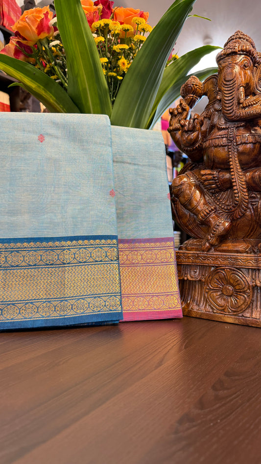 Kanchi Cotton Saree