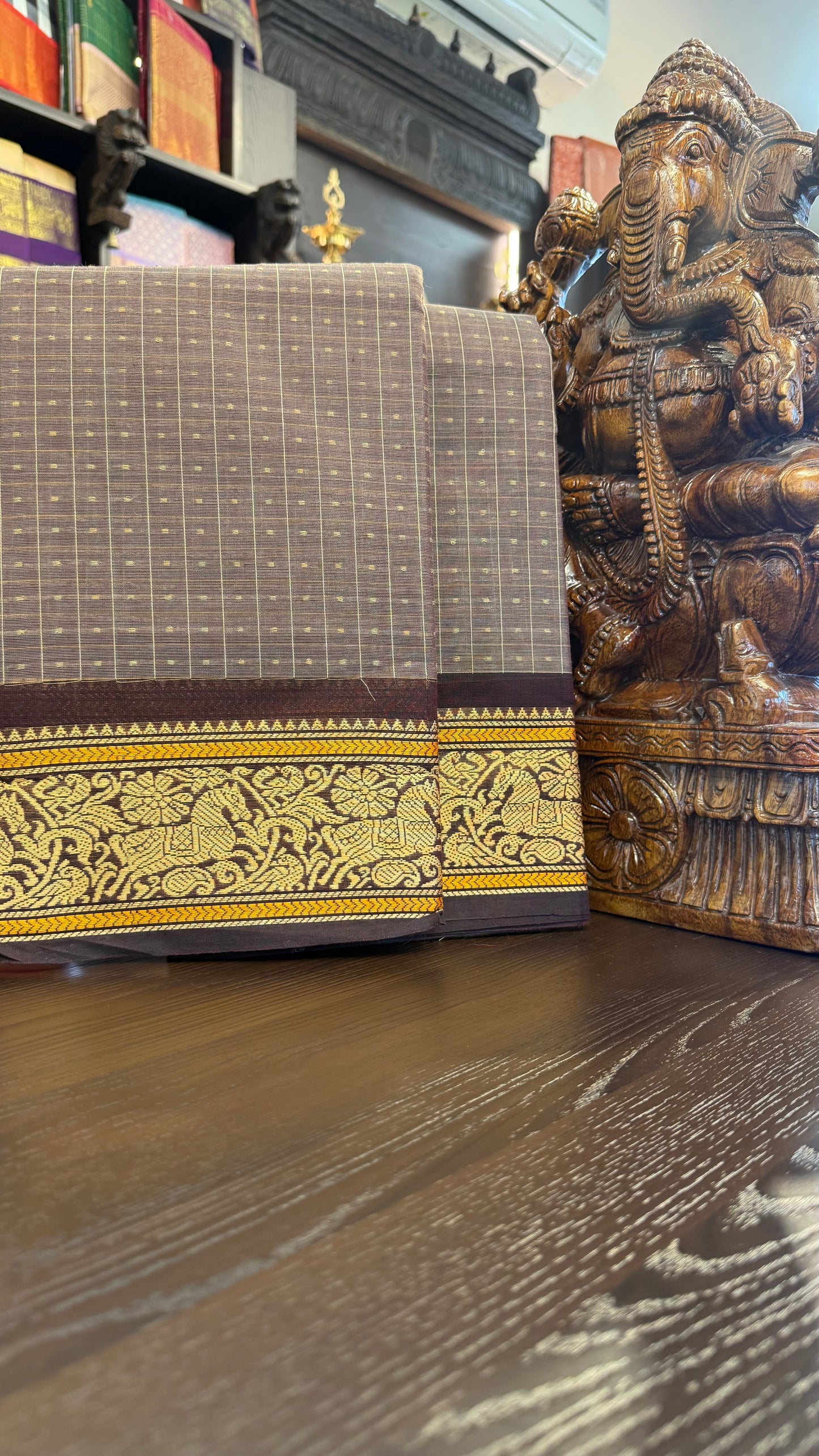 Kanchi Cotton Saree
