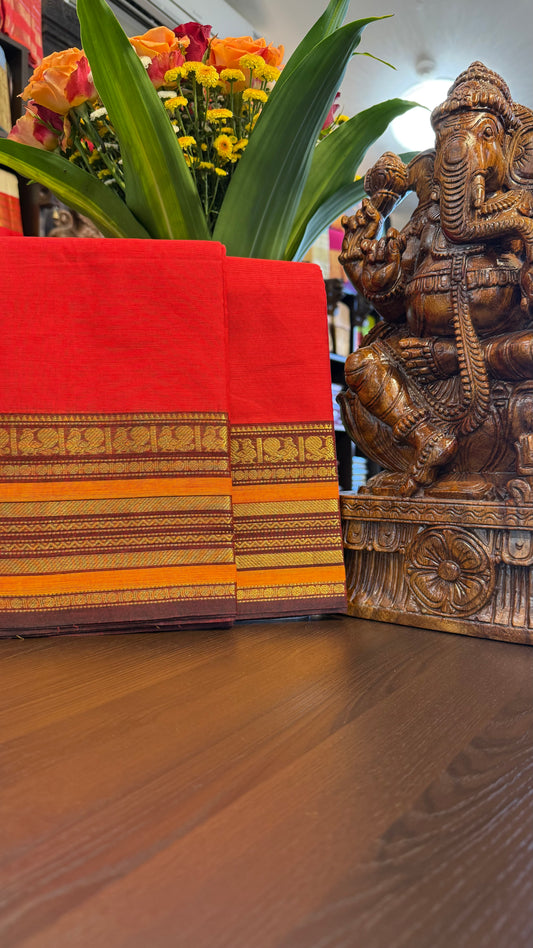 Kanchi Cotton Saree