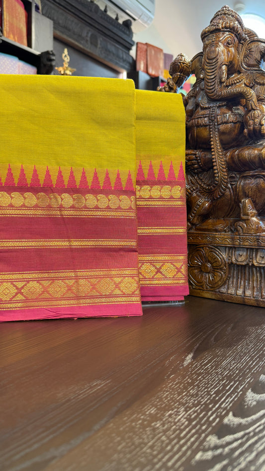 Kanchi Cotton Saree