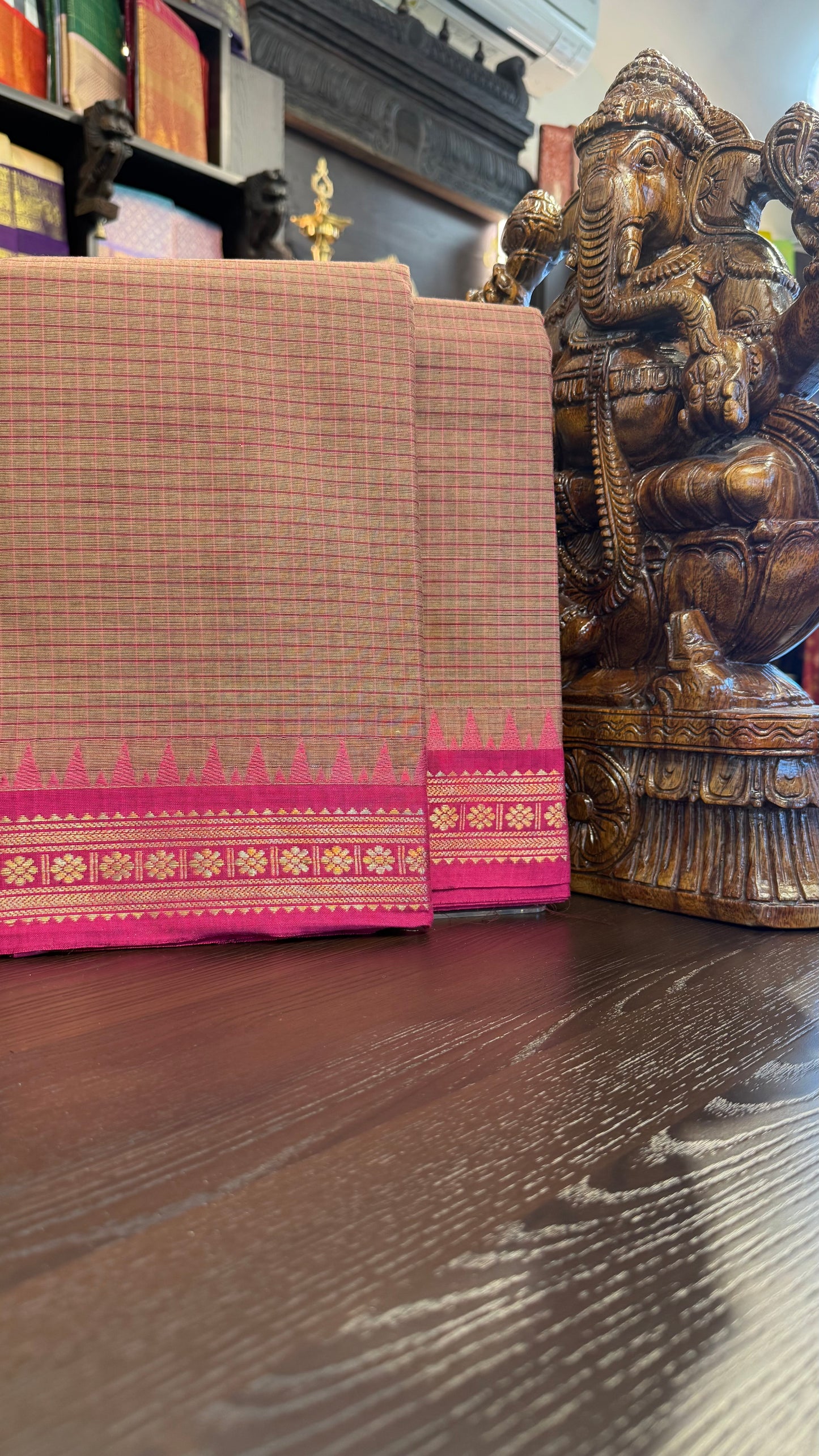 Kanchi Cotton Saree
