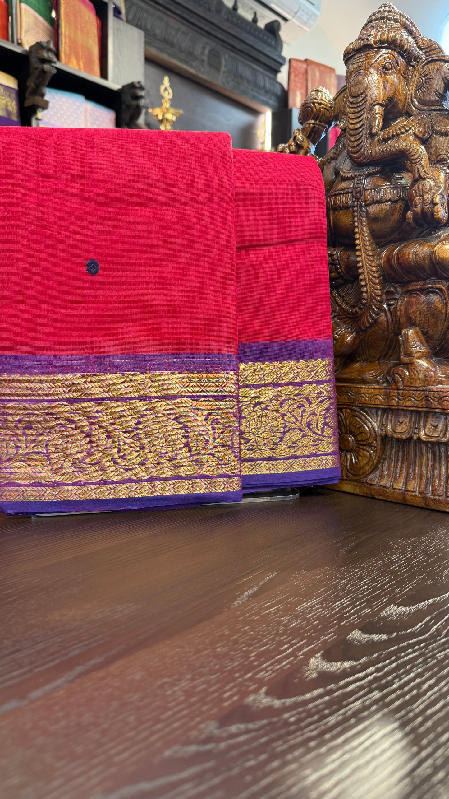 Kanchi Cotton Saree