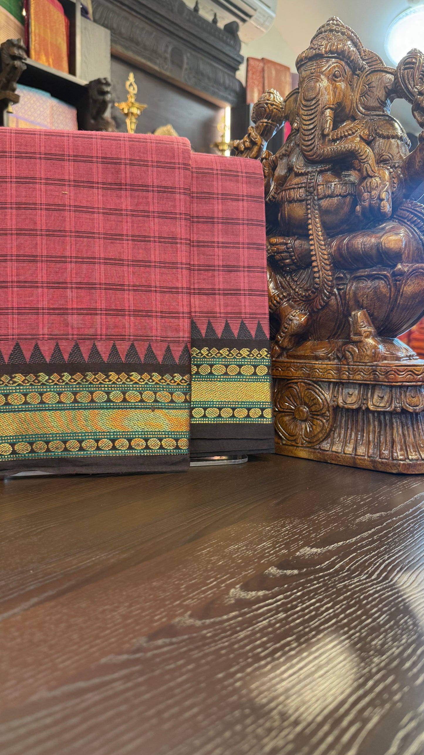 Kanchi Cotton Saree