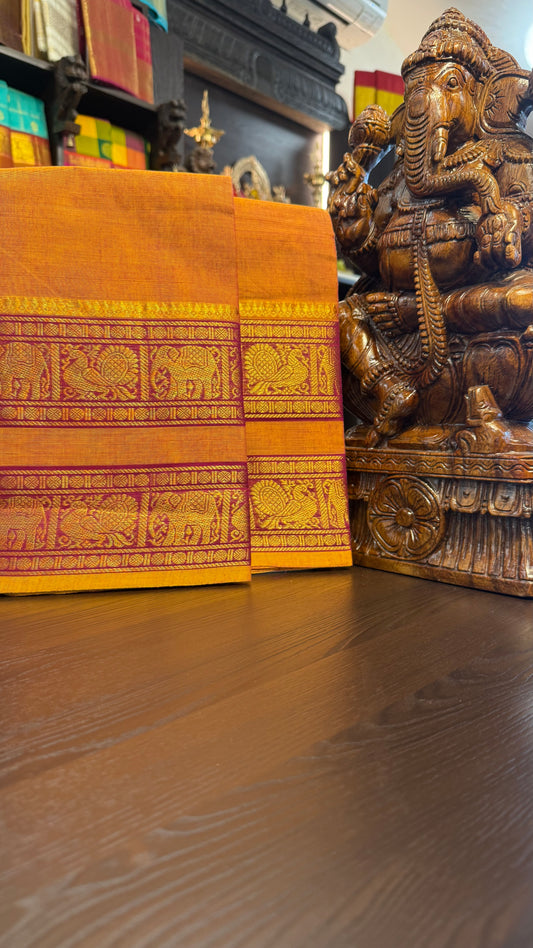 Kanchi Cotton Saree