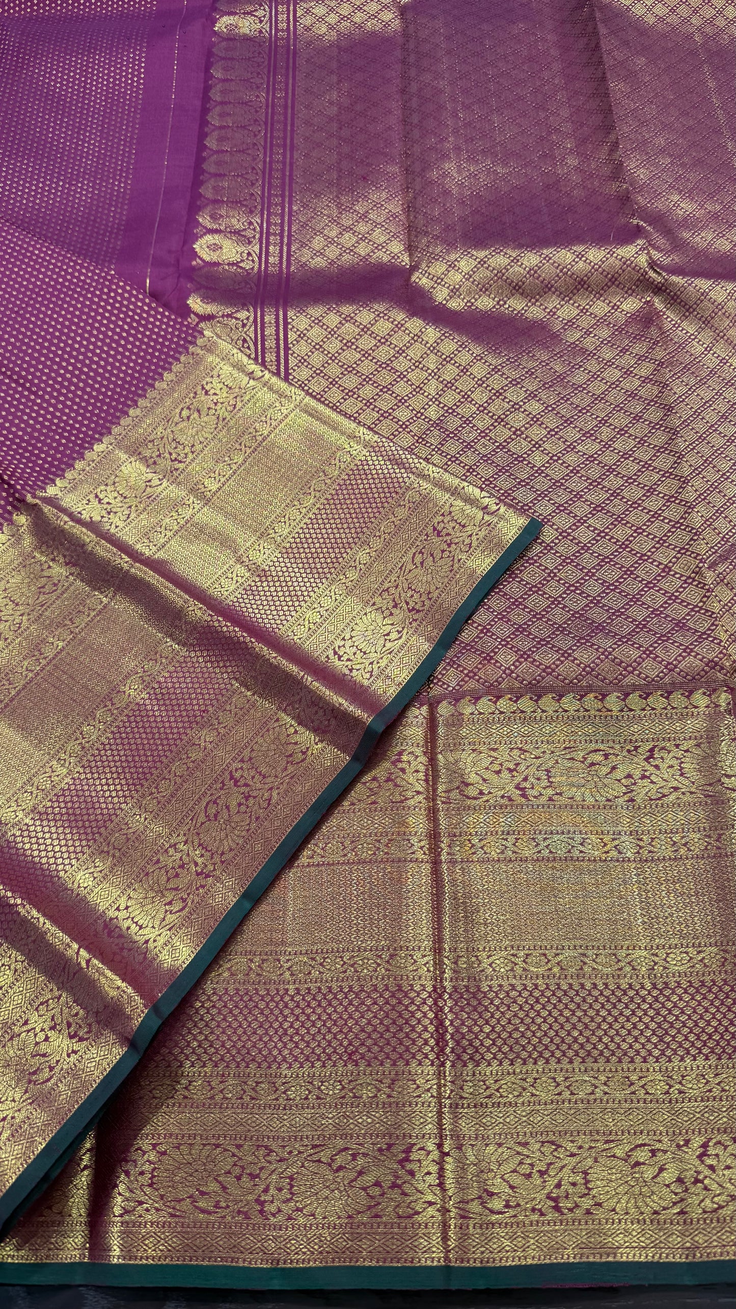 BURGUNDY PURE KANCHIPURAM HANDLOOM SILK SAREE(KSS 585)