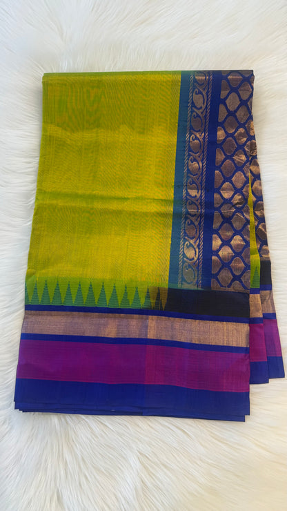 HANDLOOM KANCHIPURAM SILK COTTON (KSC248)