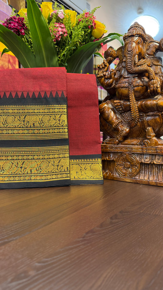 Kanchi Cotton Saree
