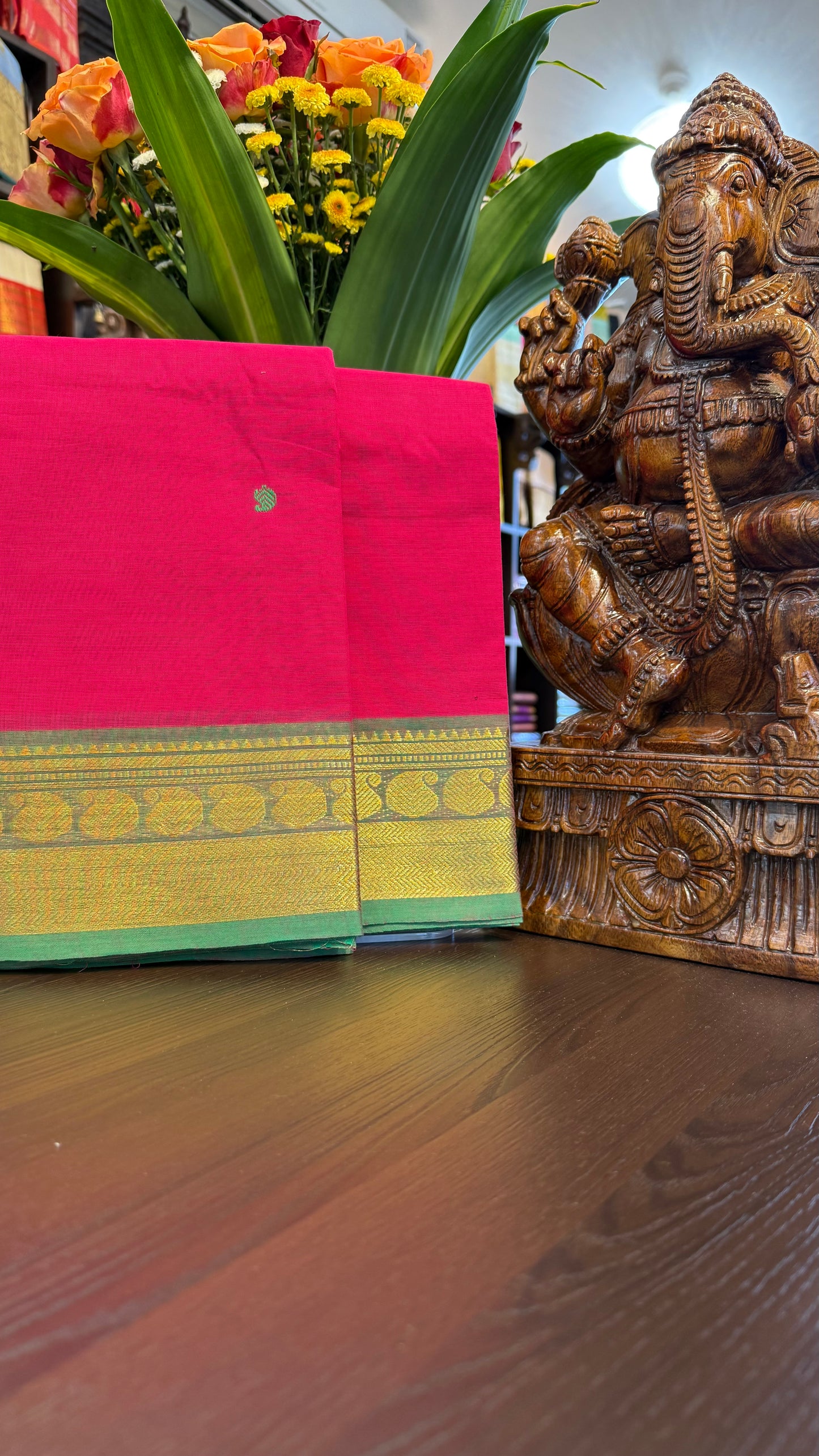 Kanchi Cotton Saree