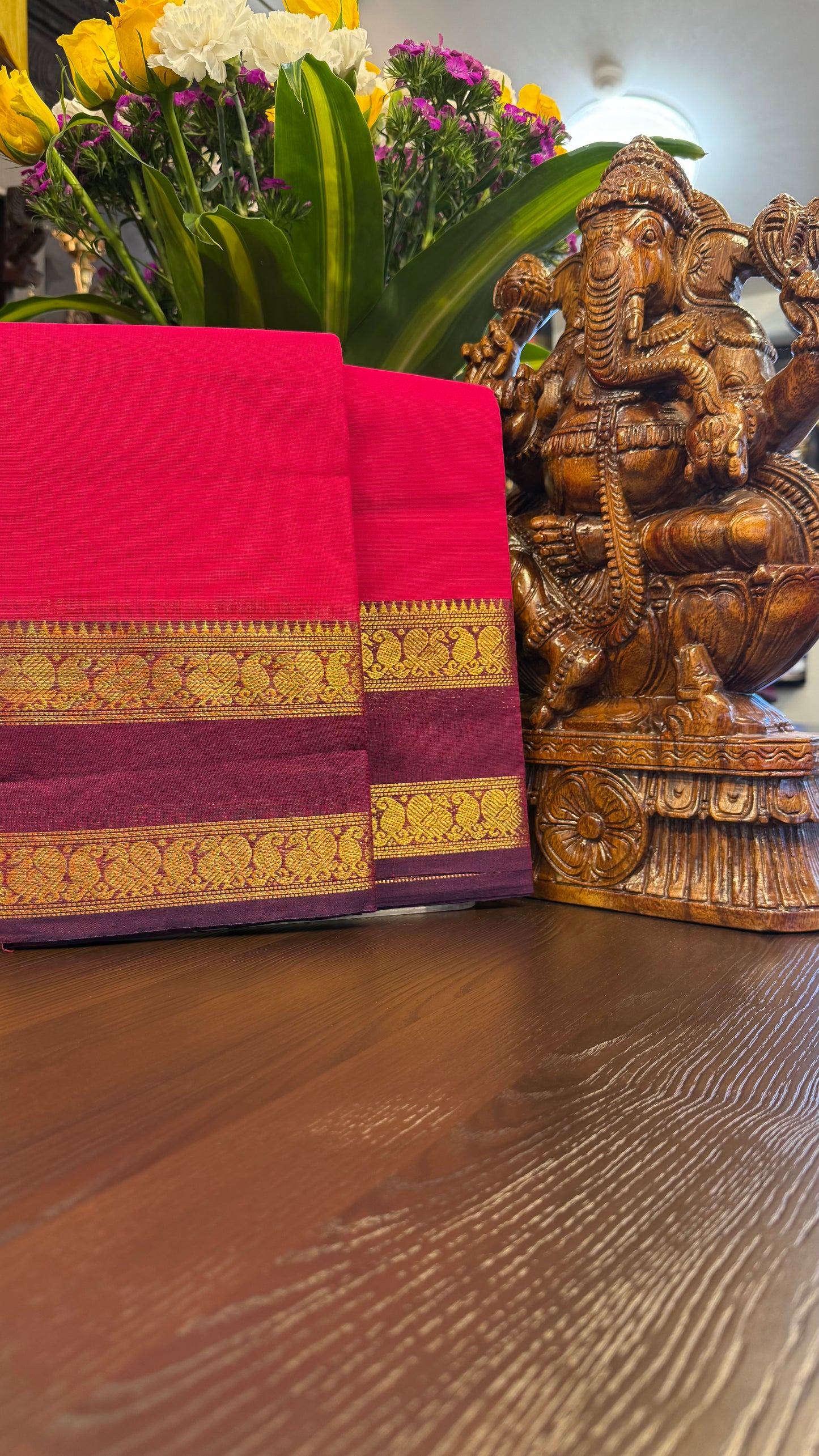 Kanchi Cotton Saree