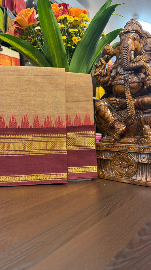 Kanchi Cotton Saree