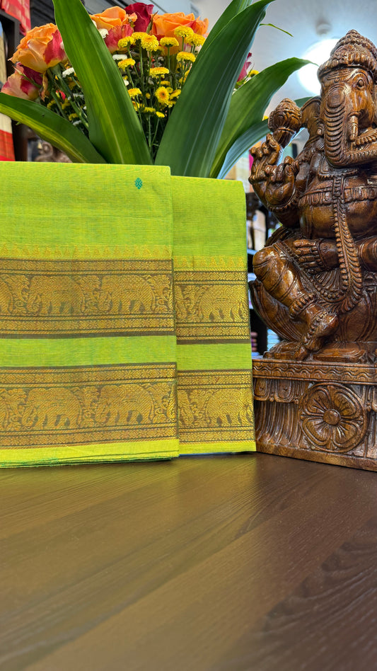 Kanchi Cotton Saree