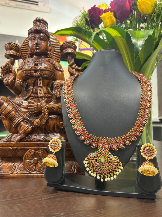 Janvi Long Necklace Jewellery Set