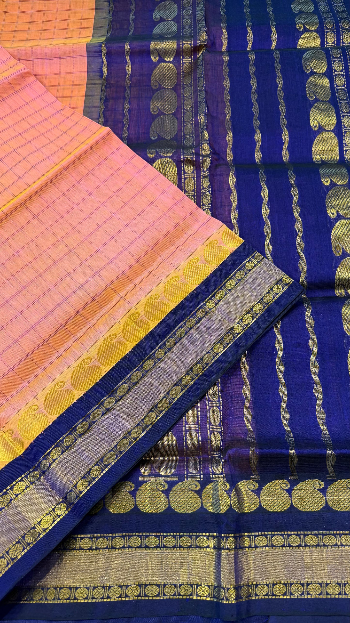 HANDLOOM KANCHIPURAM SILK COTTON (KSC251)