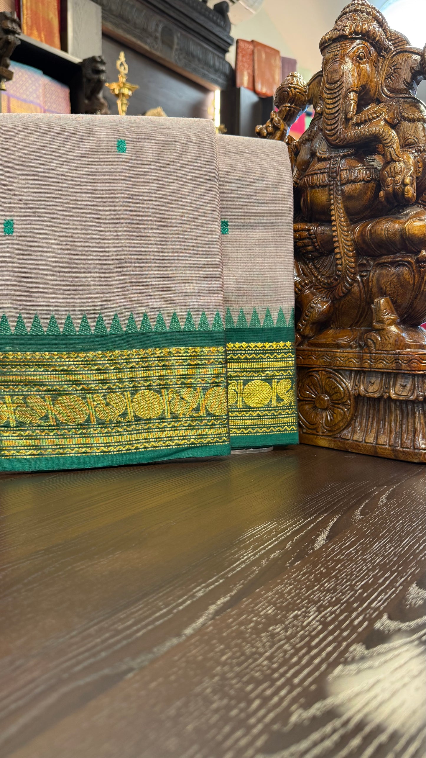 Kanchi Cotton Saree