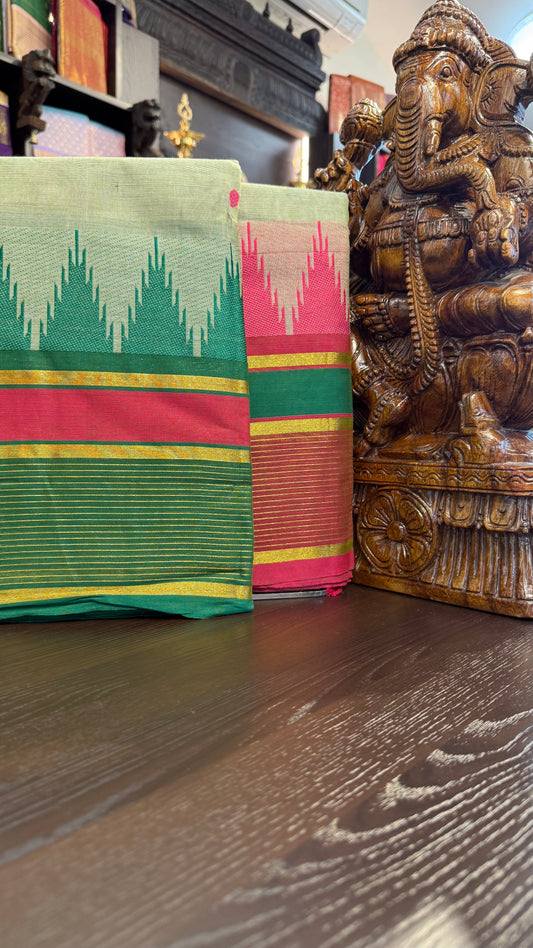 Kanchi Cotton Saree