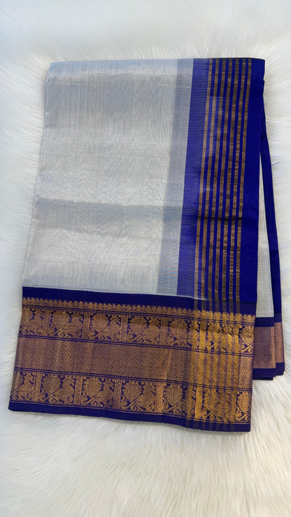 HANDLOOM KANCHIPURAM SILK COTTON (KSC237)