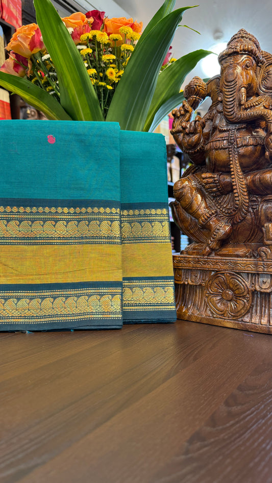 Kanchi Cotton Saree