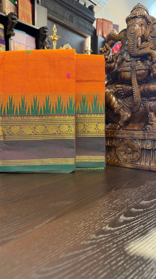 Kanchi Cotton Saree