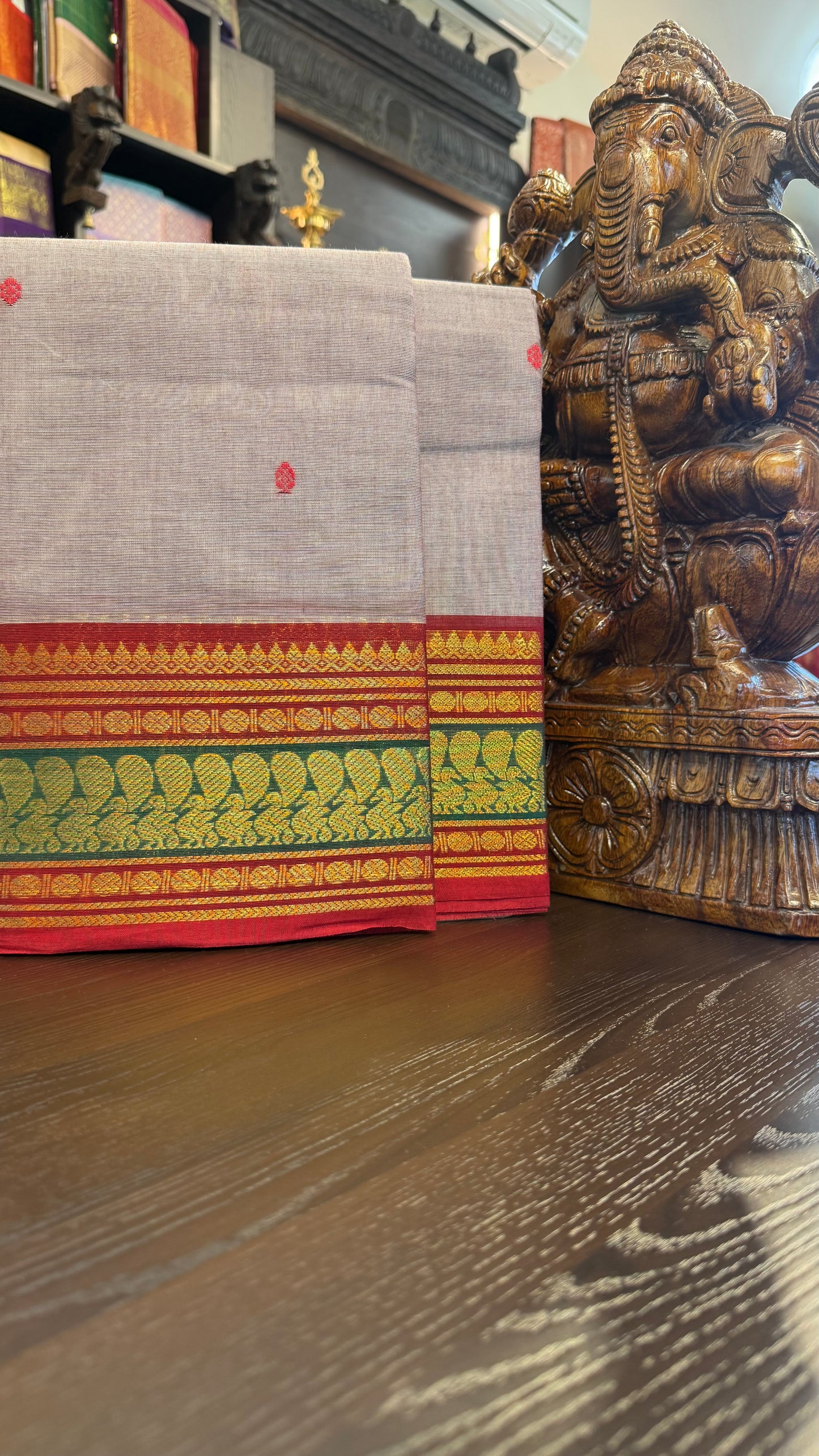 Kanchi Cotton Saree