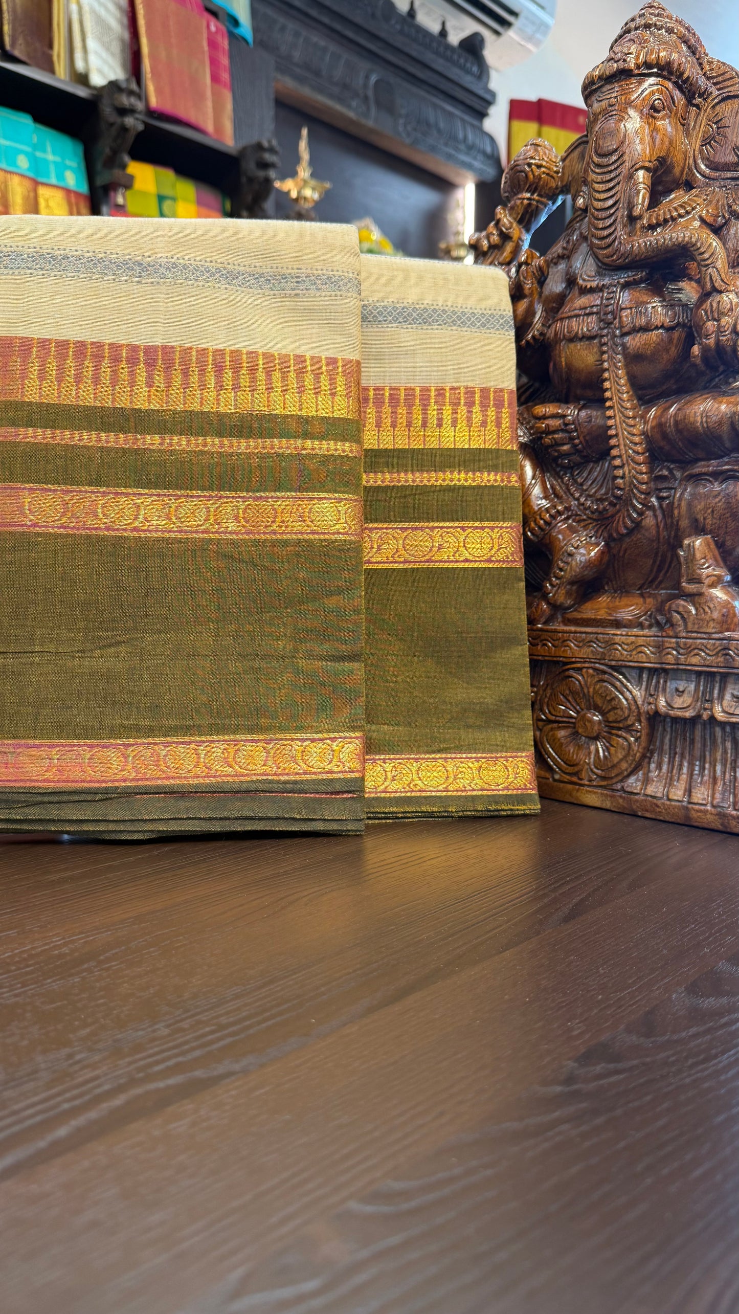 Kanchi Cotton Saree