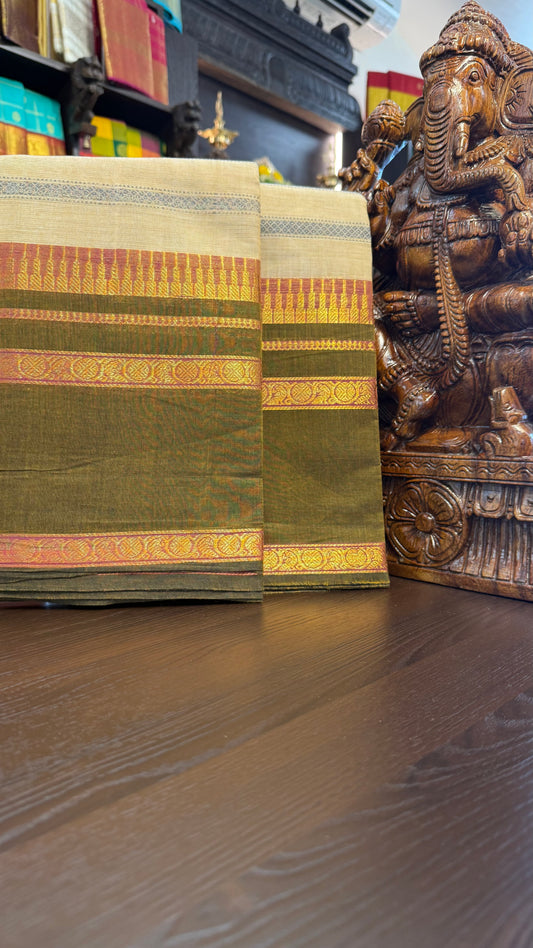 Kanchi Cotton Saree